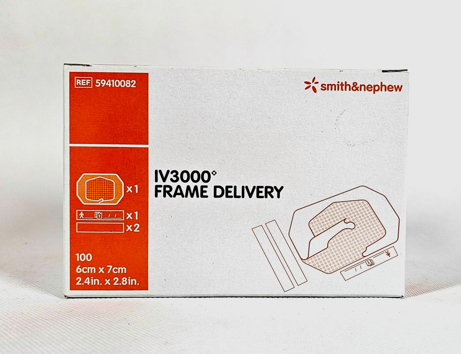 IV3000 Okenní rám 6* 7cm 1ks fixační obvaz pro zavedení