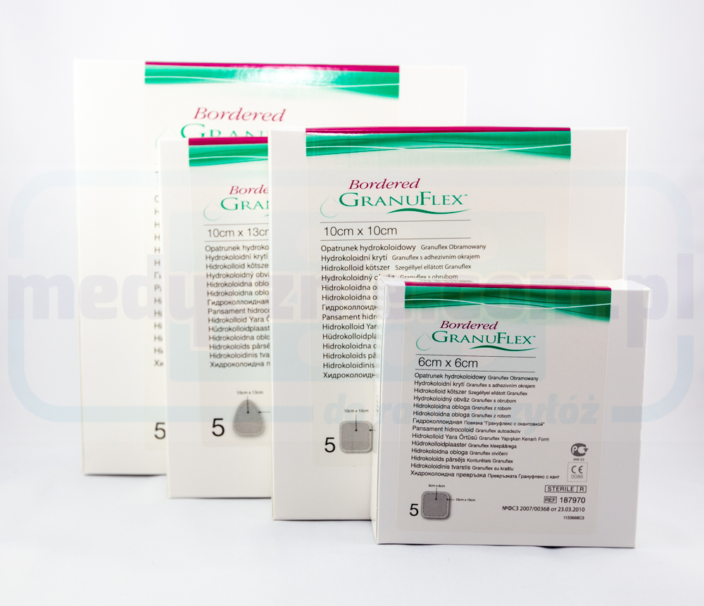 Granuflex lemovaný 6*6cm 1ks