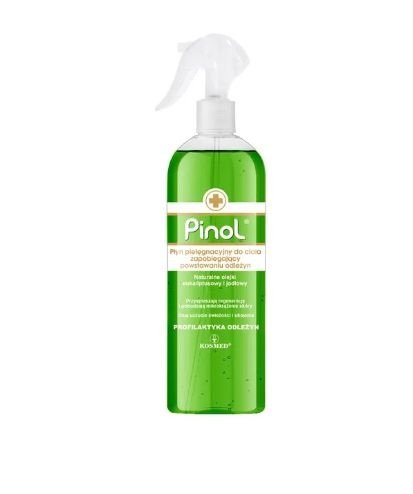 Pinol 500ml tekutina pro péči o tělo k prevenci proleženin