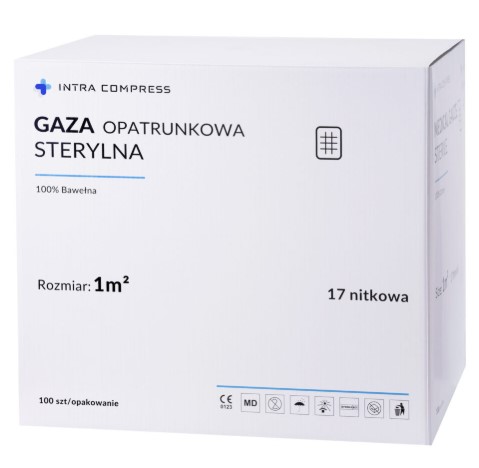 Sterilní gáza 17N - 1m2 100ks.