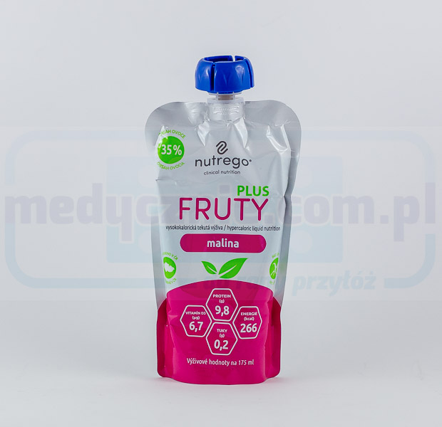 Nutrego Fruty Plus 175 ml Doplněk stravy Malina