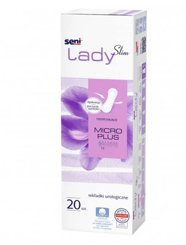 Urologické vložky 20ks Seni Lady Slim Micro Plus