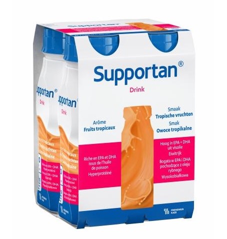 Fresenius Supportan DRINK 4x200ml tropické ovoce