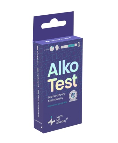 Test - Jednorázový dechový analyzátor Breathalyser