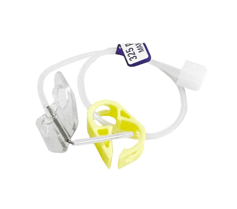 SURECAN Braunova portová jehla 0,9x20mm 20G REF 04448340 typ Huber s křídly a trubičkou