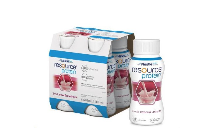 Resource Protein 4x200ml příchuť lesního ovoce