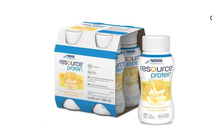 Resource Protein 4x200ml vanilková příchuť