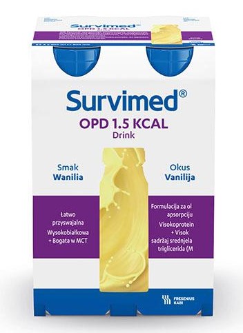 Fresenius Survimed OPD 1.5 KCAL Drink 4x200ml vanilka
