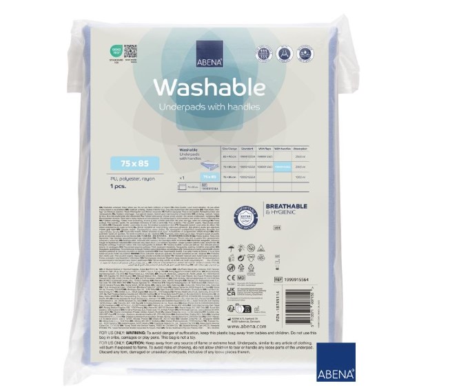 85x75cm 1ks opakovaně použitelná ochranná podložka s výstupky ABENA