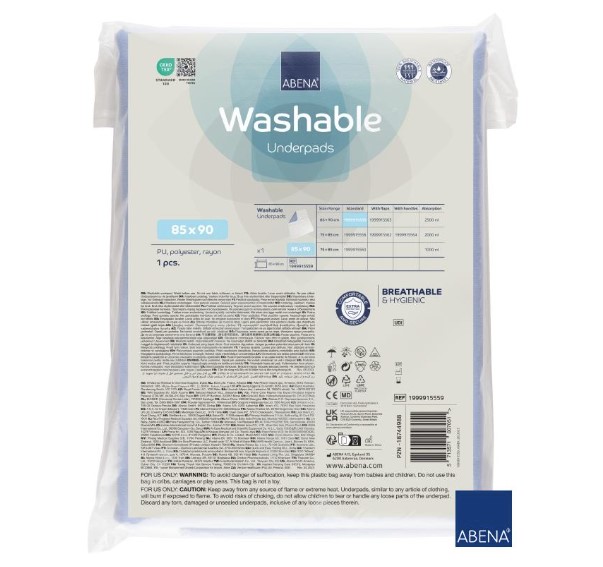 Opakovaně použitelná ochranná podložka 85x90cm 1ks ABENA