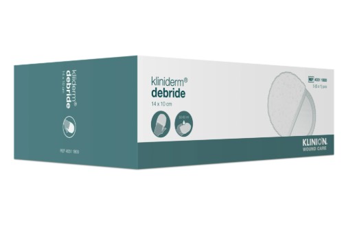 Kliniderm Debride 14x10cm 1ks houba na čištění ran