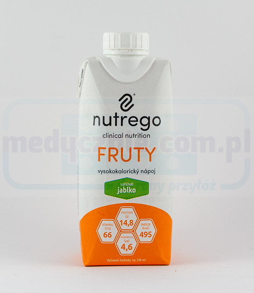 Nutrego Fruty 330 ml Doplněk stravy s jablky