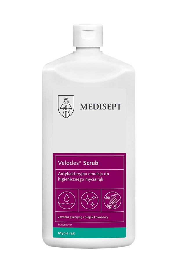 Velodes Scrub 500ml - antibakteriální emulze