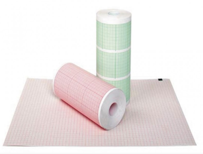 Defibrilační papír Lifepak 107mm x23m x12mm 1ks s potiskem