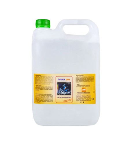 Gel pro ultrazvuk 5L čirý Gelpol