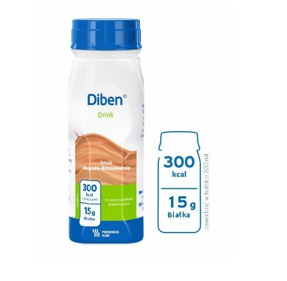 Fresenius Diben Drink 200ml meruňka-broskev