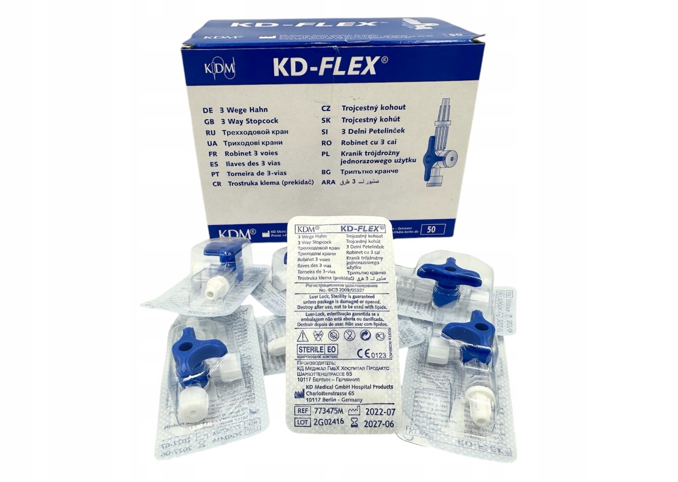 Třícestná baterie KD Flex 1ks