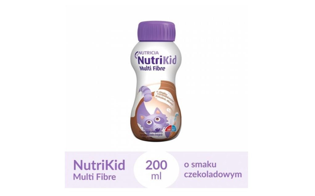 Nutricia NutriKid Multi Fibre čokoláda 200ml