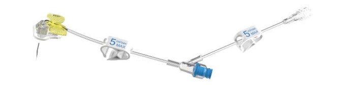 SAFE portová jehla 0,9x19mm 20G REF SHU-2019CHY Typ Huber s křídly a trubičkou