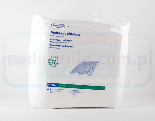 Steriwund Suchá nesterilní ochranná podložka 40x60 25ks