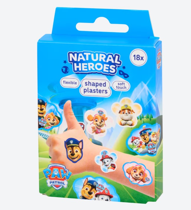 Dětská sada náplastí 18ks Natural Heroes