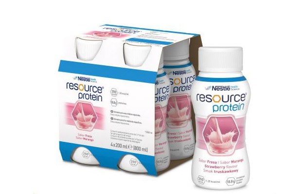 Resource Protein 4x200ml jahodová příchuť