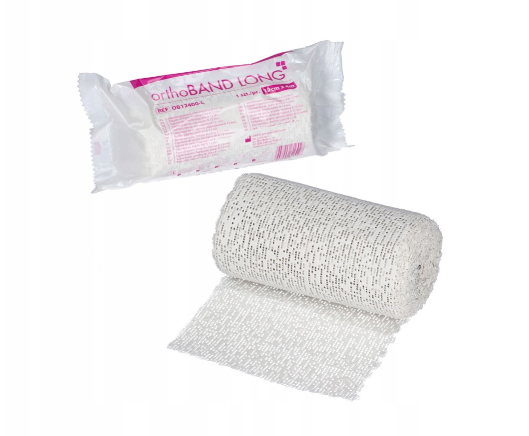 Sádrová páska 12cm x 4m 1ks orthoBAND LONG