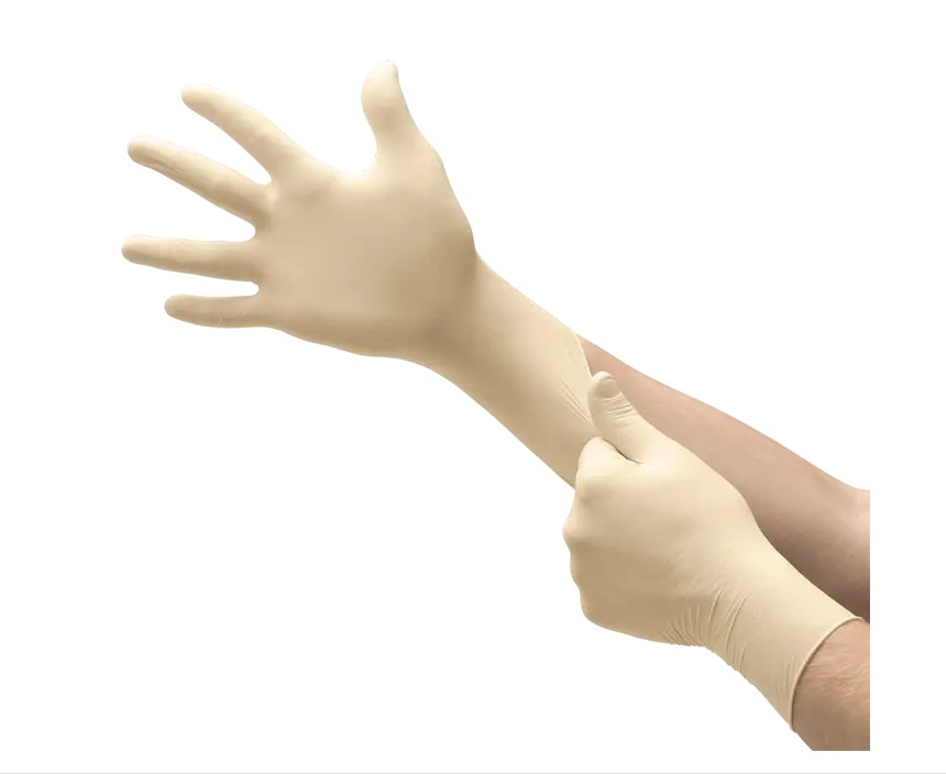 Chirurgické rukavice pudrované 8,5 sterilní 1 pár