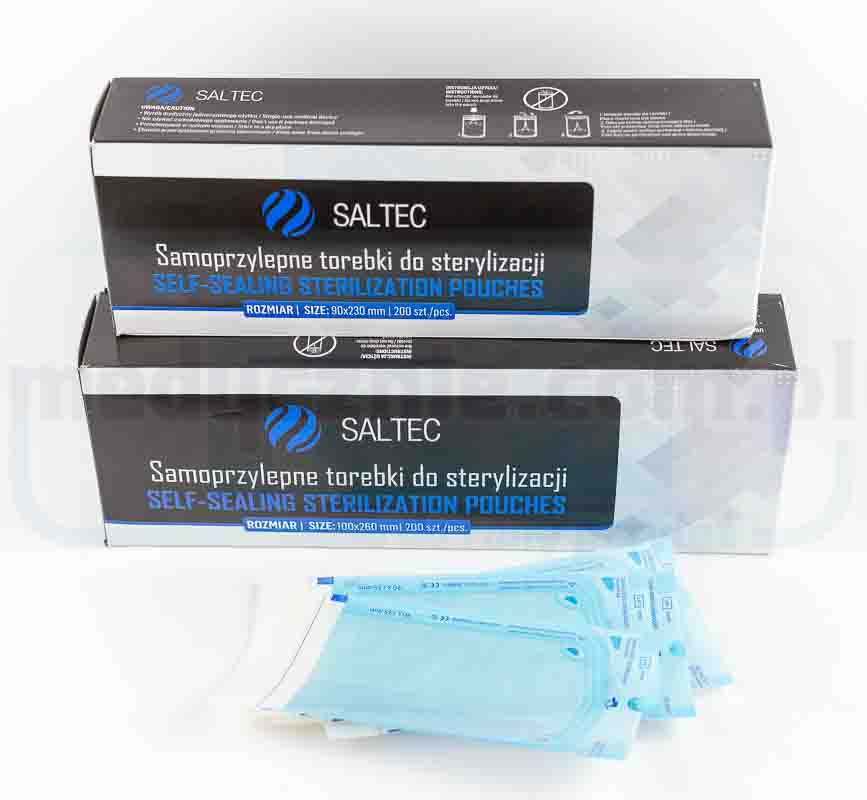 70mm *230mm 200ks fóliových papírových sáčků pro sterilizaci