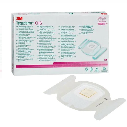 Tegaderm 1660R CHG 25ks 7* 8,5cm