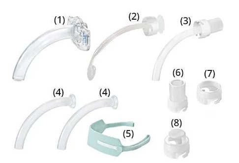 Tracheostomická rourka KAN 8.0 bez manžety 47-8000