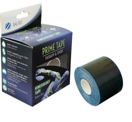 Kinezioterapeutická páska 5cm *5m 1ks černá