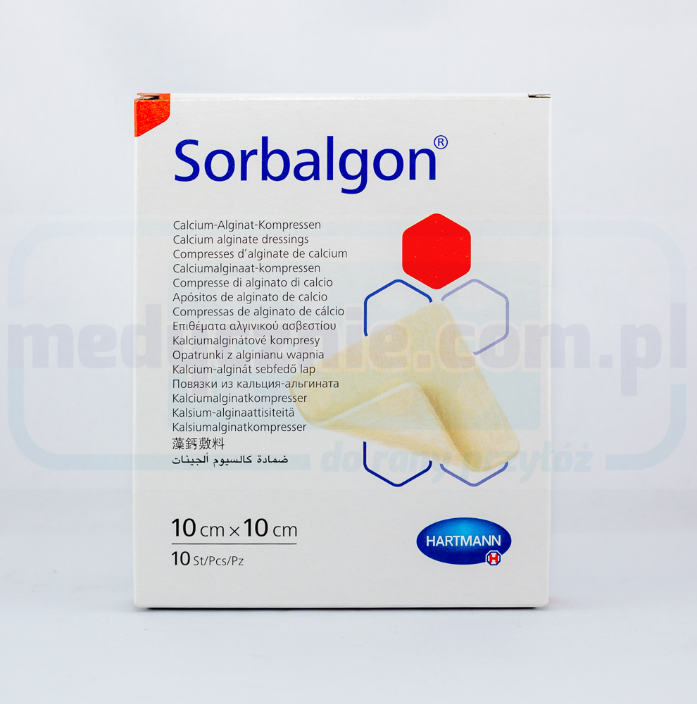 Sorbalgon Classic 10*10cm alginový obvaz 1ks