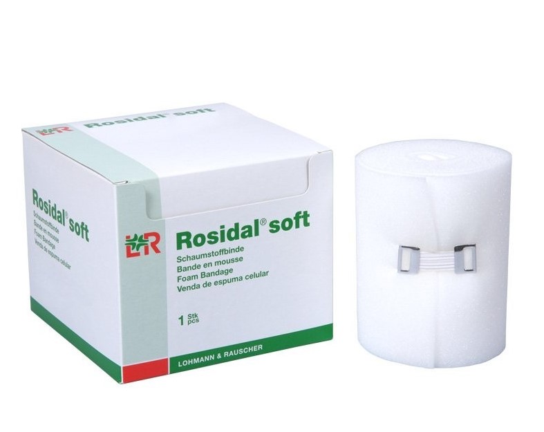 Rosidal Soft 10 cm * 2,5 m * 0,4 cm 1 ks polyuretanové pěny pod sádrovou bandáží