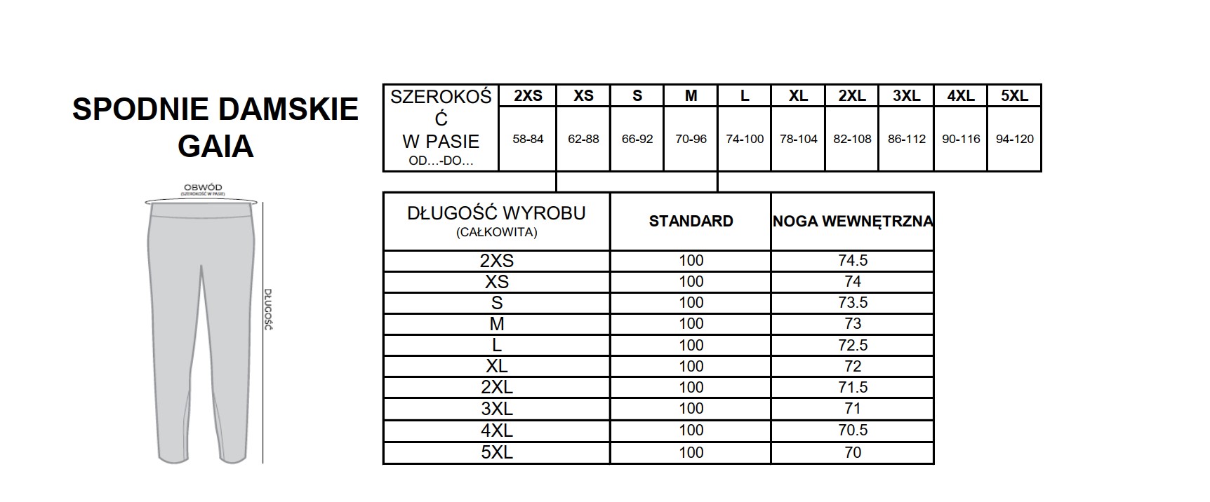 Dámský lékařský set GAIA hnědý L - Obrázek 3