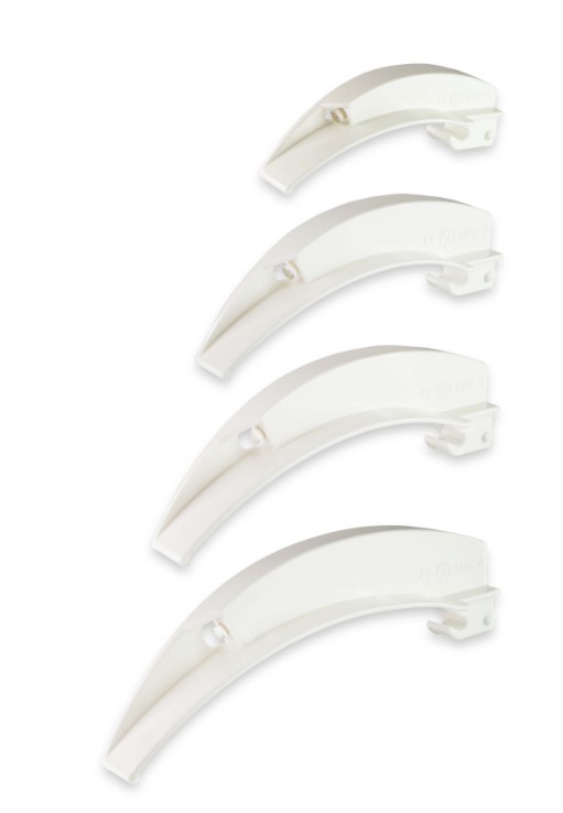 Laryngoskop Macintosh 2-120 mm jednorázová plastová lžička