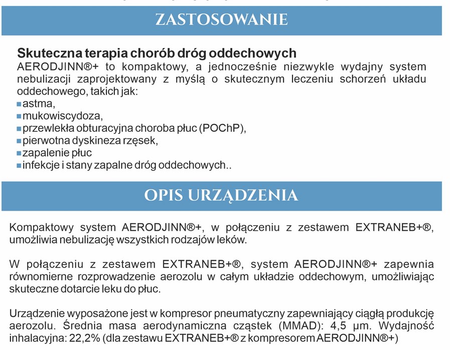 Pneumatický kompresor PURENEB AERODJINN pro léčbu plicních onemocnění - Obrázek 2