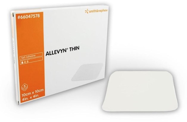 Allevyn Thin 10* 10cm 1ks
