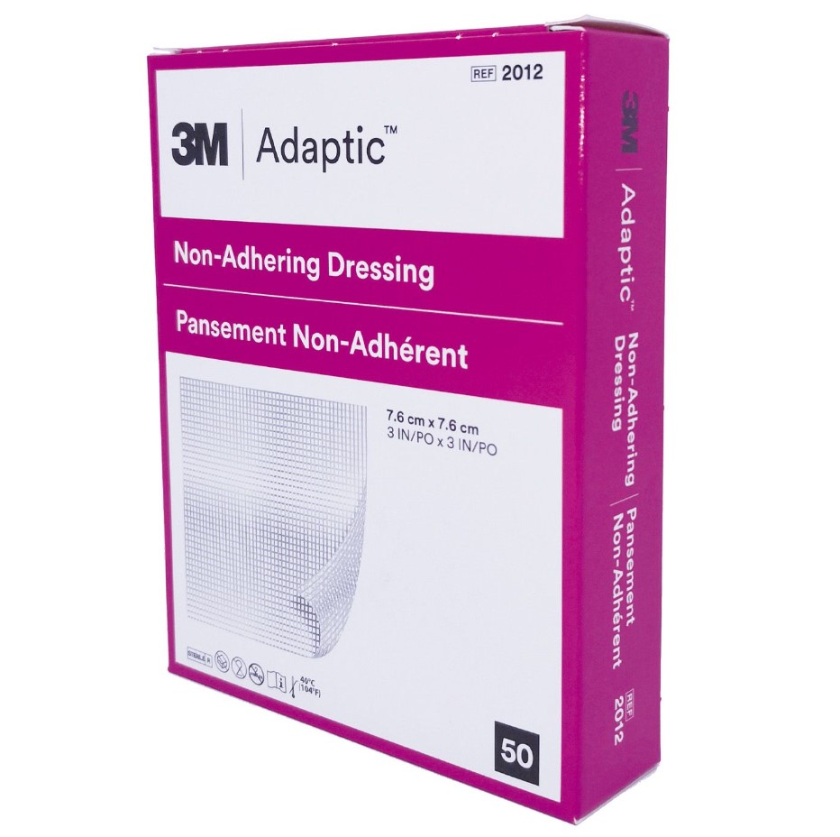 ADAPTIC 7,6 cm* 7,6 cm vlhký, nepřilnavý obvaz 1 ks - Obrázek 2