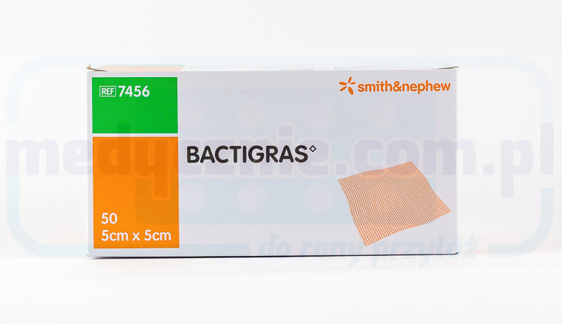 Bactigras 5*5cm parafínový obvaz 1ks