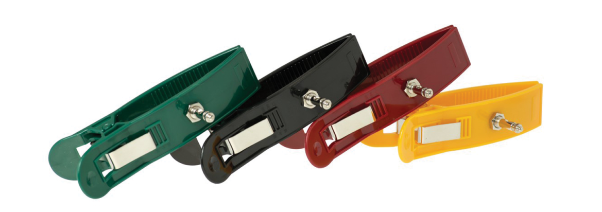 EKG klešťové elektrody 4ks pro dospělé s kovovým klipem