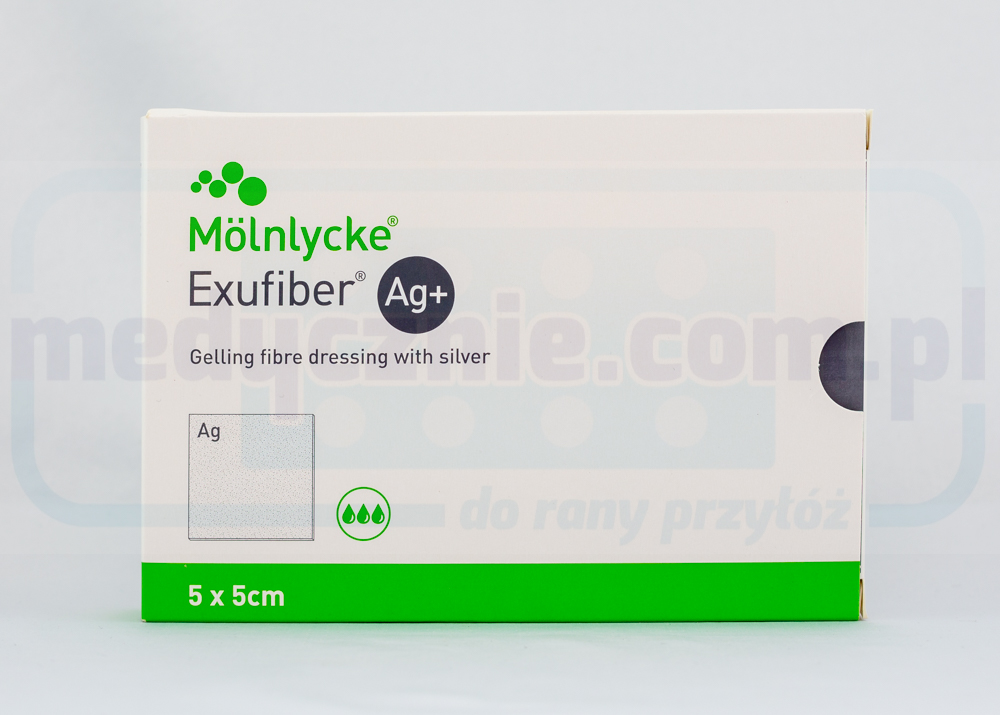 Exufiber Ag+ 5cm *5cm 1ks