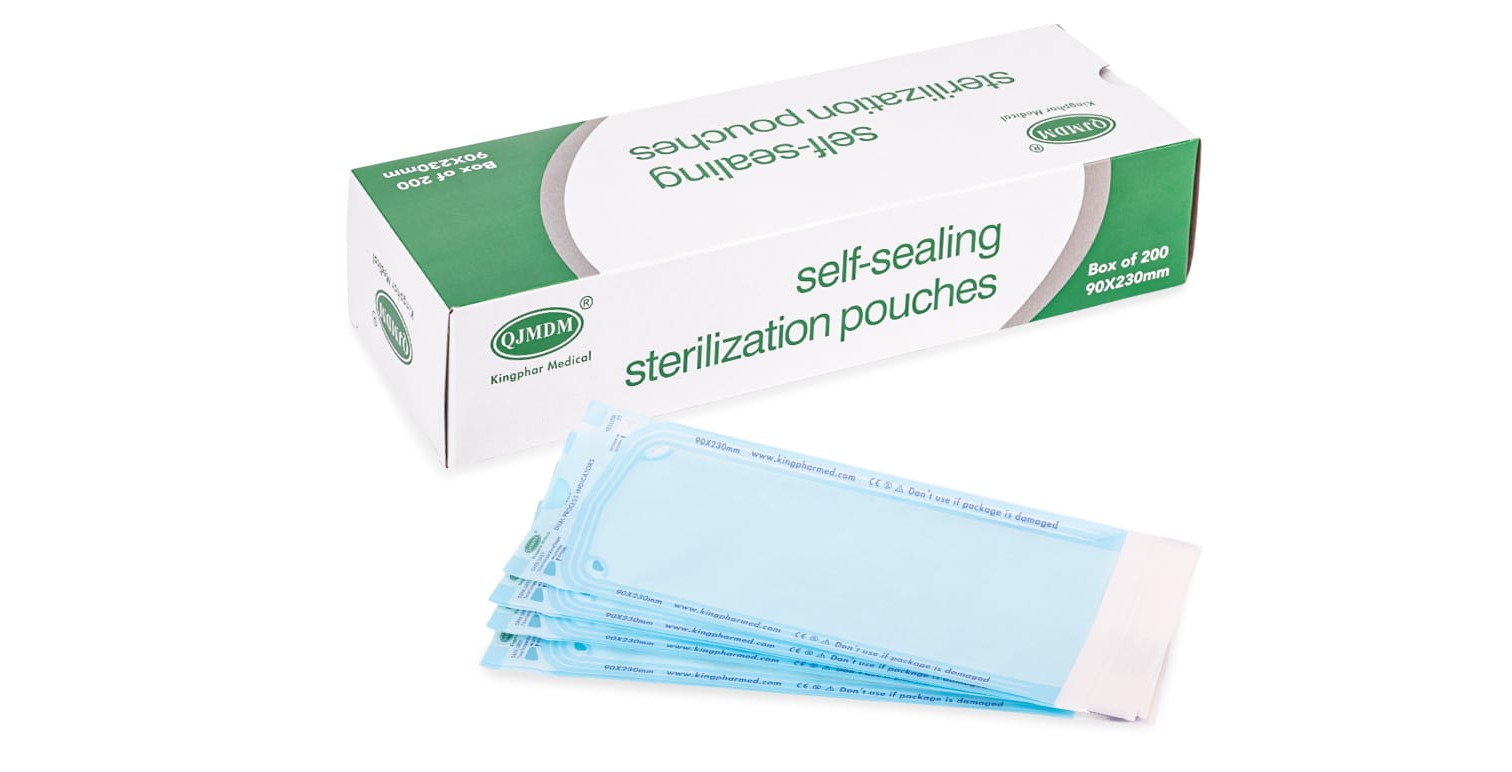 90mm *230mm 200ks sterilizačních fóliových sáčků - Obrázek 2