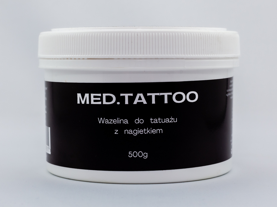 MED.TATTOO WHILE TATTOOING - Vazelína s měsíčkem lékařským 500g