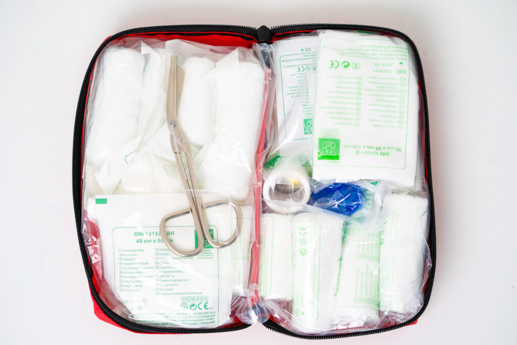 Materiál lékárničky DIN 13164