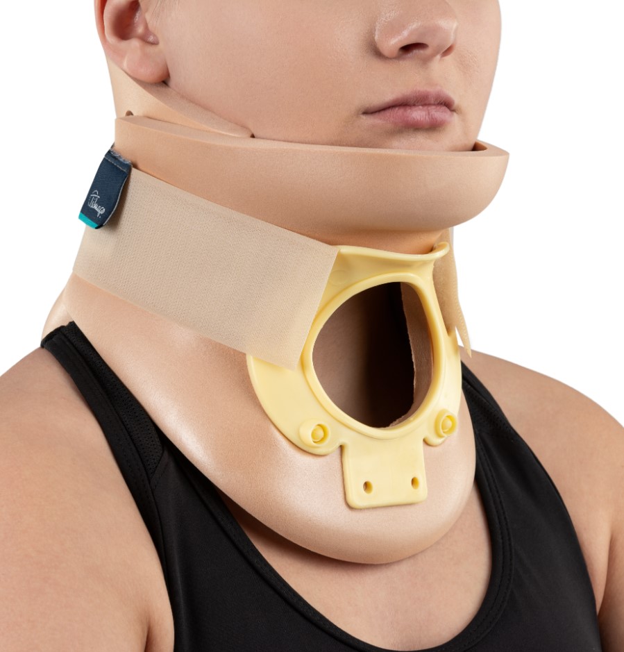 Stabilizační límec typu Philadelphia M s tracheotomickým otvorem