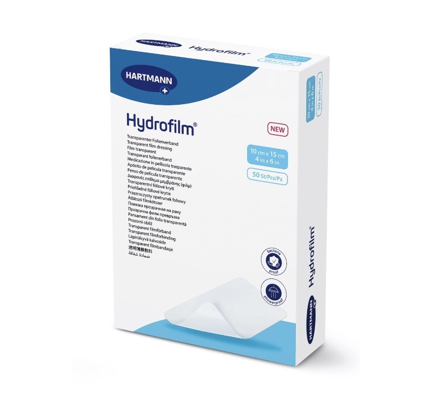 Hydrofilm NEW 10cm x 15cm 1ks sterilní fóliový obvaz