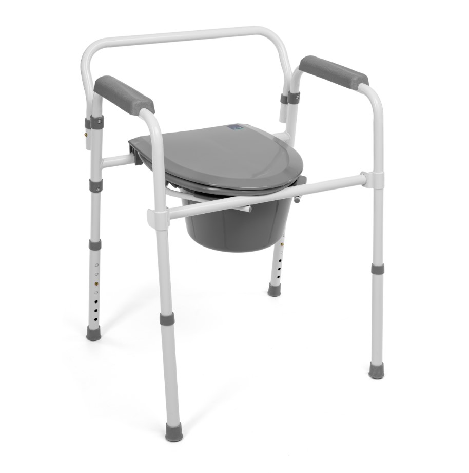 Skládací toaletní židle s rychloupínáním - model TGR-R KT 618