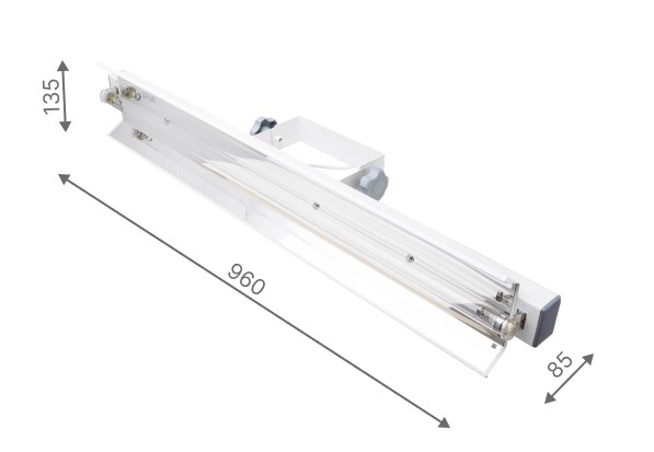 Přímo působící germicidní lampa NBV 30NL s časovačem