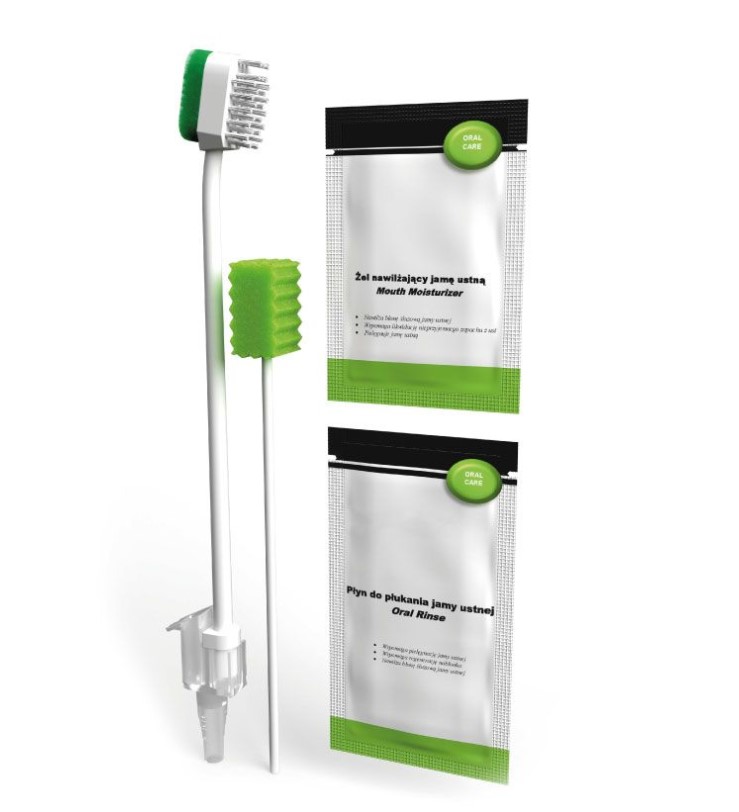 Zubní kartáček s odsáváním a ústní vodou Oral Care REF 1010